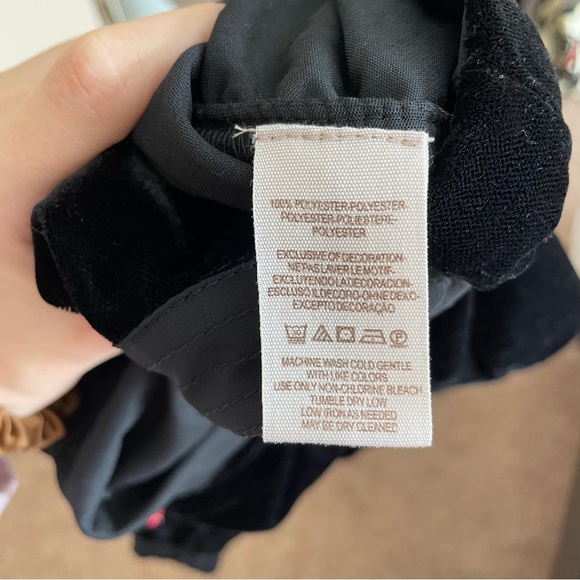 Free People Mia Embroidered Velvet Tunic Mini Dress - Picture 6 of 8